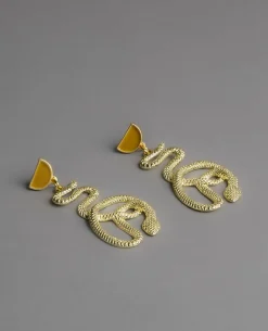 Vintage Royalty Medusa Earrings
