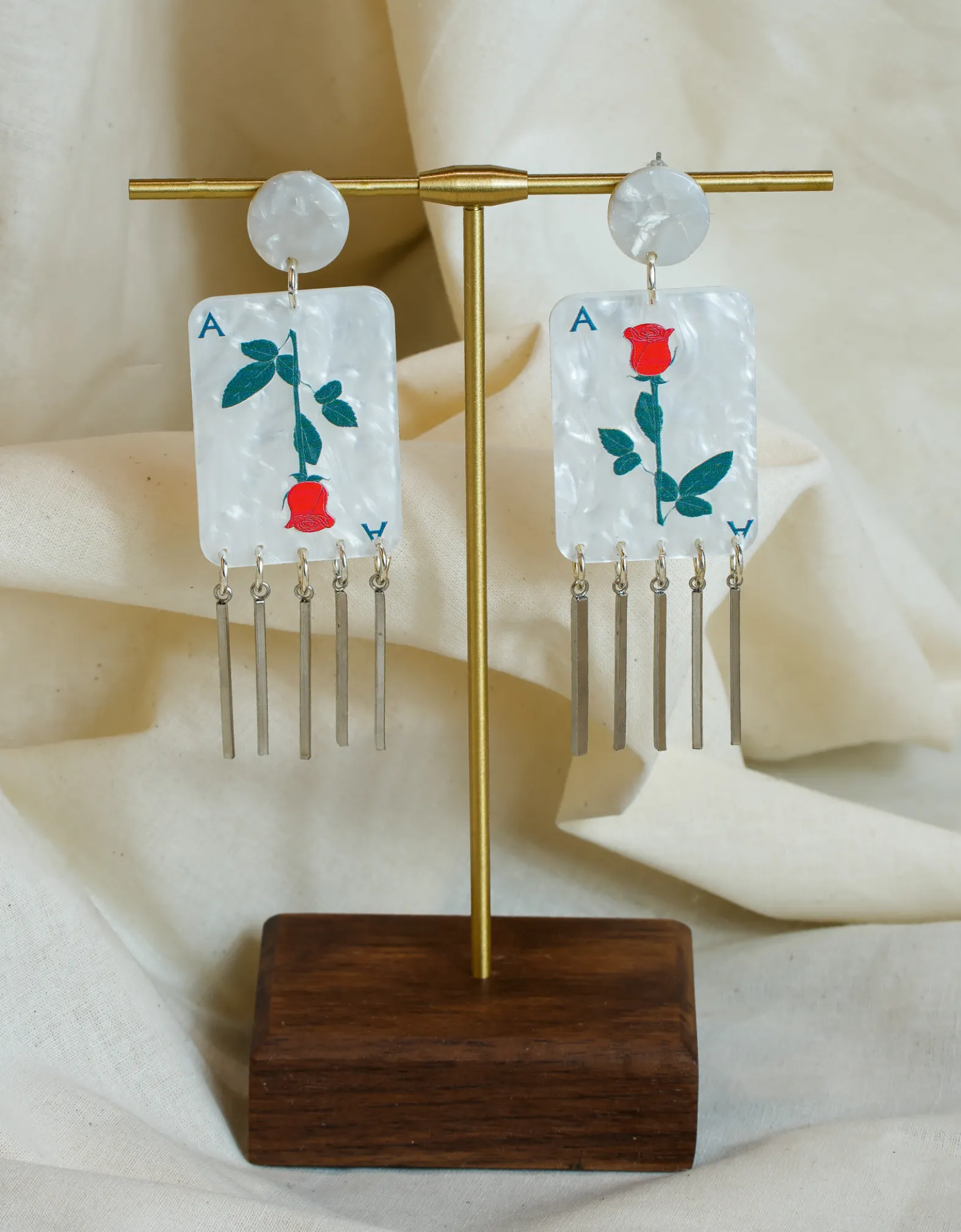 Vintage Royalty The Ace Earrings