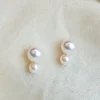 White/Space Pila Earrings